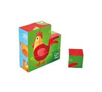 Puzzle cubes animaux de la ferme