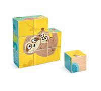 Puzzle cubes animaux sauvages