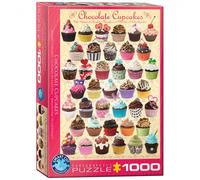 Puzzle Eurographics - Cupcakes au chocolat, 1000 pièces multicolore G