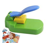 Puzzle Cutter Machine - Trimmer de précision, Traction Artisanale en Papier | Système d'alignement réglable Feuilles avec Une Barre de Coupe à Serrage, des projets idéaux de réseau Photo personnal