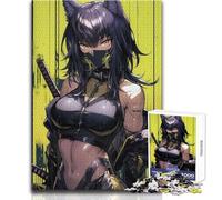 Puzzle Cybergirl Difficile pour Adultes, 1000 Pièces, Jeu Éducatif et Stimulant, Cadeau Unique à Valeur Sentimentale, Dimensions:50x75cm