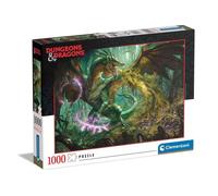 PUZZLE D&D 1000 PCS DRAGON VERT Clementoni puzzle