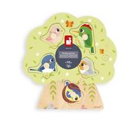 Puzzle d encastrement sonore les oiseaux