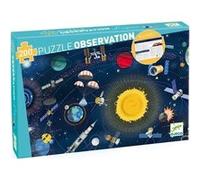 Puzzle D Obervation : Espace : Fusee Systheme Solaire Satellite Planete 200 Pieces - Jeu Eductif Enfant