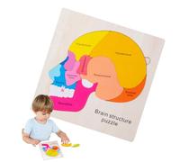 Puzzle d'anatomie pour de 3 à 5 ans, pour apprendre les jeux de jigsaw créatifs et réalistes, pour l'école à domicile, les laboratoires préscolaires, les scientifiques en salle de classe