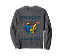 Puzzle d'anniversaire Assorti pour Enfants de 12 Ans Sweatshirt