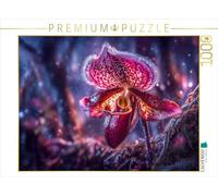 Puzzle · dans la lumière, Le Sabot de Vénus s'éveille en Danseuse | silencieuse · 1000 pièces · Format assemblé 64 × 48 cm · CALVENDO Puzzle