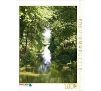Puzzle · dans Le Parc de Wörlitz, avec Le Temple de Vénus en arrière-Plan | Promenade romantique en gondole · 1000 pièces · Format assemblé 64 × 48 cm · CALVENDO Puzzle