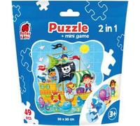 Puzzle dans une pochette stand-up "2 en 1. Pirates" RK1140-04
