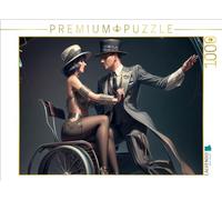 Puzzle · Danse avec Moi | AI- Conducteur de fauteuil roulant · 1000 pièces · Format assemblé 64 × 48 cm · CALVENDO Puzzle