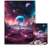 Puzzle Danse Cosmique de la sensibilité 1000 pièces Puzzle Stimulant idéal pour Les réunions de Famille Les Anniversaires Les Vacances 1000 pièces (75 x 50 cm)