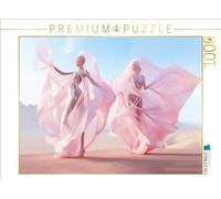 Puzzle · Danseurs au Style surréaliste | Danseurs en rose tendre · 1000 pièces · Format assemblé 64 × 48 cm · CALVENDO Puzzle