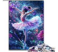 Puzzle Danseuse de Ballet 1000 pièces pour Adolescents, Jeux Amusants, décoration Murale, Cadeaux d'anniversaire et de Noël Uniques (26x38cm)