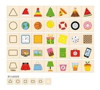 Puzzle d'apprentissage des formes Viga 44506 Multicolore
