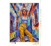 Puzzle · D'après Oskar Kokoschka (1886-1980 | L'intelligence artificielle et le pouvoir de l'expression · 1000 pièces · Format assemblé 64 × 48 cm · CALVENDO Puzzle