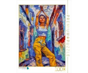 Puzzle · D'après Oskar Kokoschka (1886-1980 | L'intelligence artificielle et le pouvoir de l'expression · 1000 pièces · Format assemblé 64 × 48 cm · CALVENDO Puzzle