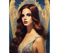 Puzzle d'art Abstrait 1000 pièces - Affiches Classiques des chanteurs Delreys - Jouet de décompression pour la Famille - Jeu de Puzzle pour Adultes - Décoration Murale pour la Maison - 26x38cm