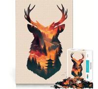 Puzzle d'art Fantastique sur Le thème de la Nature pour Adolescents, 1000 pièces, pour stimuler la mémoire, se détendre et s'amuser Un Cadeau Exquis (50x75cm)