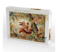Puzzle · Das Eichhörnchen | Das Eichhörnchen · 1000 pièces · Format assemblé 64 × 48 cm · CALVENDO Puzzle