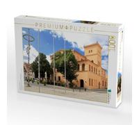 Puzzle · Das Rathaus in Luckau in der Niederlausitz | 1000 pièces · Format assemblé 64 × 48 cm · CALVENDO Puzzle