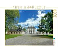 Puzzle · Das Rokoko-Jagdschloss Falkenlust im rheinischen Brühl | 1000 pièces · Format assemblé 64 × 48 cm · CALVENDO Puzzle