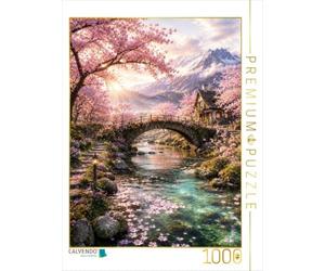 Puzzle · Das Tal der Blüten | Wo der Frühling blüht · 1000 pièces · Format assemblé 64 × 48 cm · CALVENDO Puzzle