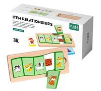 Puzzle D'Association De Formes - Jouet Interactif d'apprentissage pour - Jeu de Puzzle et d'Association,pour Filles et, à la Maison, en Classe, à l'École, pour Fêtes et