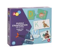 Puzzle d'association - Les lettres