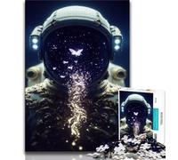 Puzzle d'astronaute Fantastique pour Adolescents, 1 000 pièces, Jeu éducatif, Jouet, décoration d'intérieur Unique et Cadeaux, 38x26cm