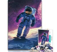 Puzzle d'astronautes spatiaux pour Adolescents, 1 000 pièces, Jouet éducatif et décompressant, idéal comme Cadeau (50x75cm)