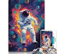 Puzzle d'astronautes spatiaux pour Adolescents, 1000 pièces, Jouet éducatif et éducatif, idéal comme Cadeau pour Toute la Famille (75x50cm)