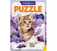 Puzzle d'autocollants Chats mignons - (Buch auf Polnisch)