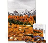 Puzzle d'automne de la Vallée des Dix Pics, 1000 pièces, pour Adultes, défi cérébral, Moment paisible, œuvre d'art à Collectionner 50x75cm