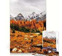 Puzzle d'automne de la vallée des Dix Pics pour Adolescents, 1000 pièces, améliore la mémoire, Loisirs à la Maison, Bords précis, Cadeau Exquis 38x52cm