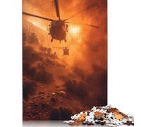 Puzzle d'avions Militaires pour Adultes, 1000 pièces, en Papier, Jeu de décompression, Jouet Stimulant, 38 x 26 cm / 1000 pièces