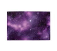 Puzzle de 1 000 pièces Mjhkxlj Galaxie Espace étoilé violet Image étoilée en bois de qualité pour adultes et enfants, puzzles amusants pour soulager le stress