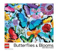 Puzzle de 1 000 pièces Papillons et fleurs