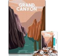 Puzzle de 1 000 pièces pour Adultes, Affiche de Voyage dans Le Monde, Jeu éducatif, Jouet de défi, idéal comme Cadeau pour Toute la Famille, 50x75cm