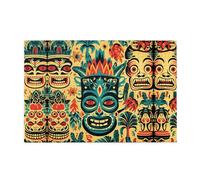 Puzzle de 1 000 pièces Yyhwhjde vintage Aloha Tiki - Puzzle éducatif intellectuel en bois - Puzzles amusants pour soulager le stress