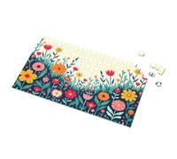 Puzzle de 100 pièces pour enfants - Fleurs de jardin colorées - 1000 pièces - Jouets pour filles (300 pièces)