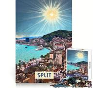 Puzzle de 1000 pièces à Assembler pour Adolescents, idéal pour développer l'esprit d'analyse, Le Calme et Le Plaisir, Cadeau de Noël Chic (38x26cm)