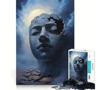 Puzzle de 1000 pièces Adolescents à l'âme brisée Jeu Intelligent pour Partager des Moments de complicité Découpe Lisse Liste de souhaits du Père Noël 50x75cm