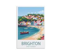 Puzzle de 1000 pièces, Affiches de Brighton, East Sussex, Puzzles, Puzzles Classiques de 1000 pièces, Jeux éducatifs, Jouet, pour Adultes et Enfants, 38 x 26 cm