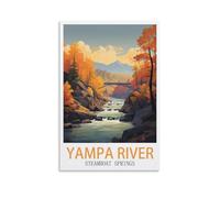 Puzzle de 1000 pièces, Affiches des Sources de Bateaux à Vapeur de la rivière Yampa, Décoration intérieure, Cadeau d'anniversaire, Jouet pour Hommes, Femmes et Seniors, 38 x 52 cm