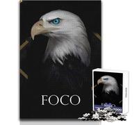 Puzzle de 1000 pièces Aigle Foco Toy, Jeu intellectuel et éducatif, Cadeau d'anniversaire, Dimensions:38x52cm