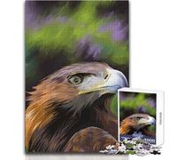 Puzzle de 1000 pièces Aigle Glorieux - Jeu intellectuel et éducatif - Cadeau d'anniversaire idéal - Dimensions:38x52cm
