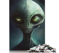 Puzzle de 1000 pièces Alien Art IV, Puzzle carré en Bois pour Adultes et Enfants, 1000 pièces (75 x 50 cm)