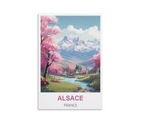 Puzzle de 1000 pièces Alsace, France, Jouet de Loisirs, Jeu éducatif et détendu, décoration intérieure, Cadeau Artistique, 52 x 38 cm