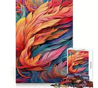 Puzzle de 1000 pièces Amazing of Feathers pour Adolescents développe la capacité d'analyse, apaise et Offre Un Moment de détente Un Cadeau Artistique idéal pour Noël (38x52cm)
