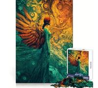 Puzzle de 1000 pièces Ange », Art Mixte, Post-impressionnisme, idéal pour Les Adolescents défi intellectuel, détente et Loisirs, Assemblage sans Couture, Cadeau de Noël Parfait (38x26cm)